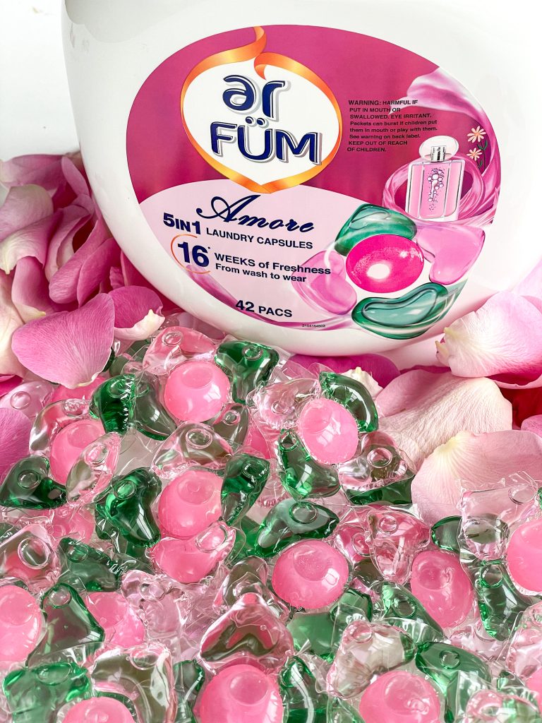 ArFUM Rose アフューム ランドリーボール 詰め替え45個入 洗濯洗剤 時短 便利 抗菌 柔軟 洗剤